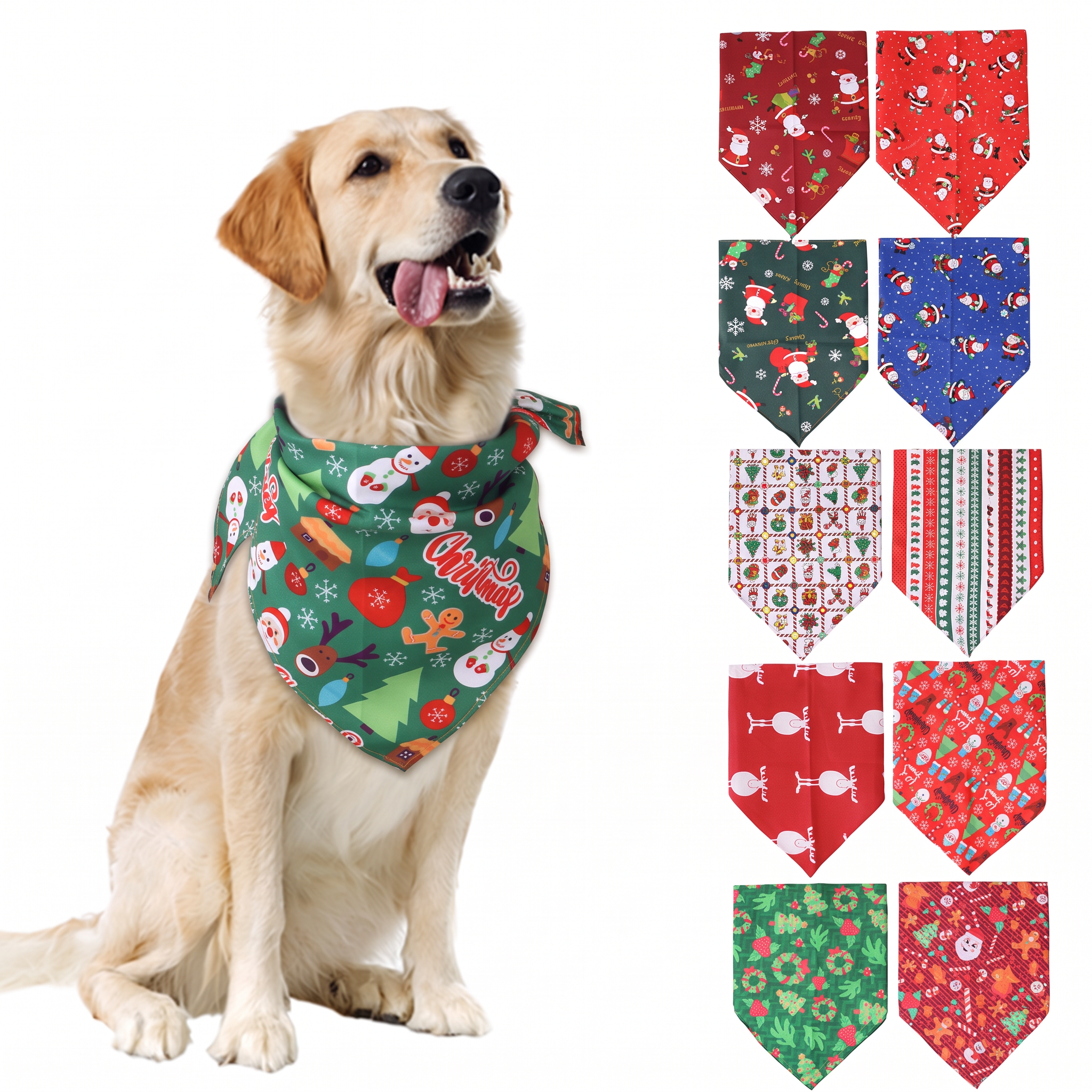 Holiday Print Bandana
